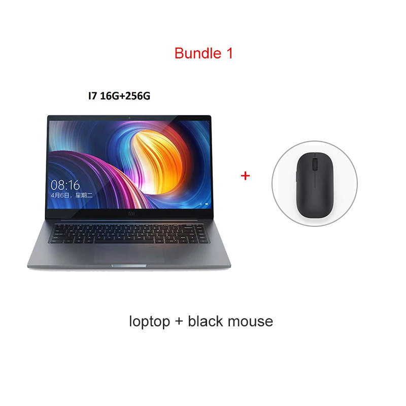 

Xiaomi Notebook Pro 15.6 Intel Core i7 16G ram 256GB ssd Windows 10 2GDedicated Card 1920x1080 Fingerprint Recognition