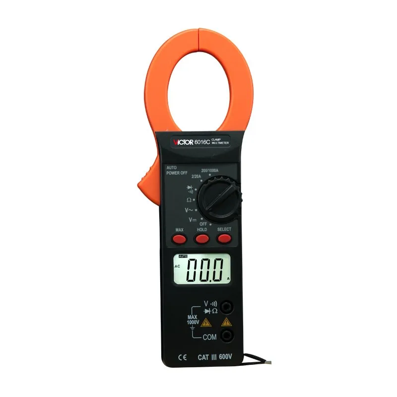 VICTOR VC6016C 3 12 AC multimeter,Digital Clamp Meter, Digital Multimeter,Electrical Meter (2)