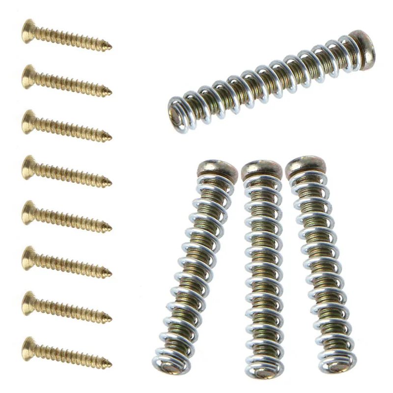 1 комплект винтов и пружин для гитары|guitar parts|humbucker pickuppickup screws |