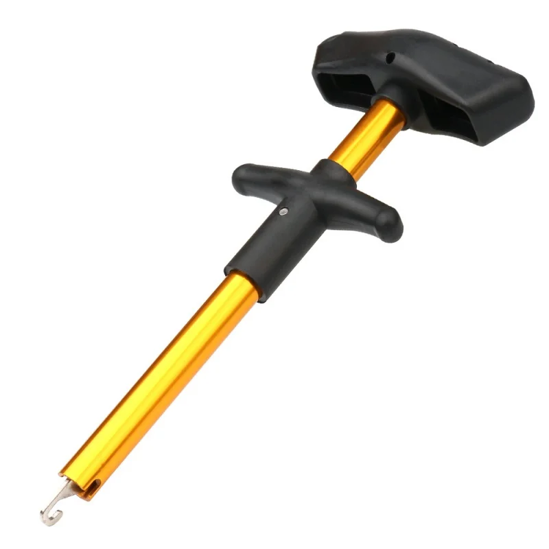 

Portable Aluminum Tube Hook Detacher Lightweight Fishing Lure Remover Fish Hook Out Extractor Decoupling Device multi-color