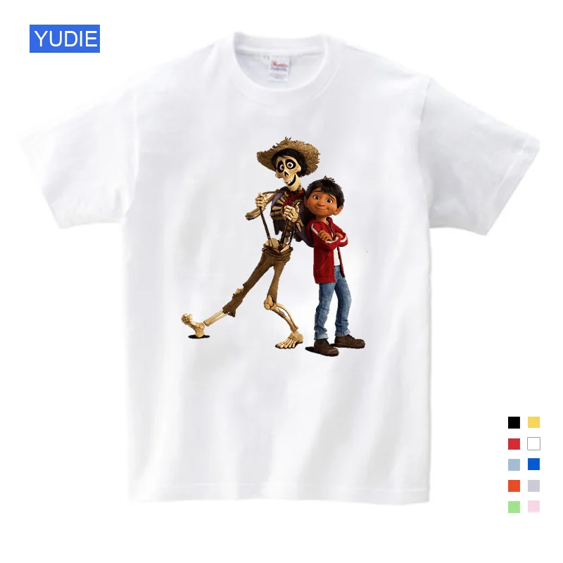 

Lovely Skull Brother Print T-shirt SKULL Hip Hop T-shirts For Boys 2019 Short Sleeve T-shirt For Girl Baby Clothing Tee Shirts