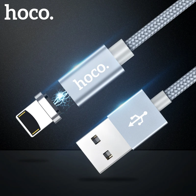 HOCO магнитных зарядки 3 в 1 USB кабель для Apple Подключите iPhone iPad микро Тип usb C samsung xiaomi