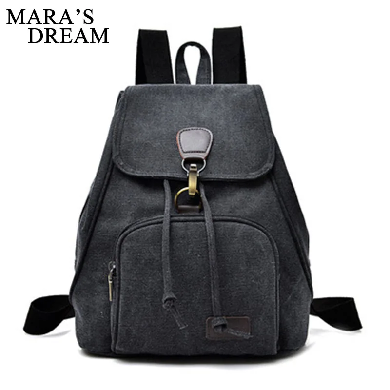 Mara's Dream Canvas Women Backpack College High School Bags For