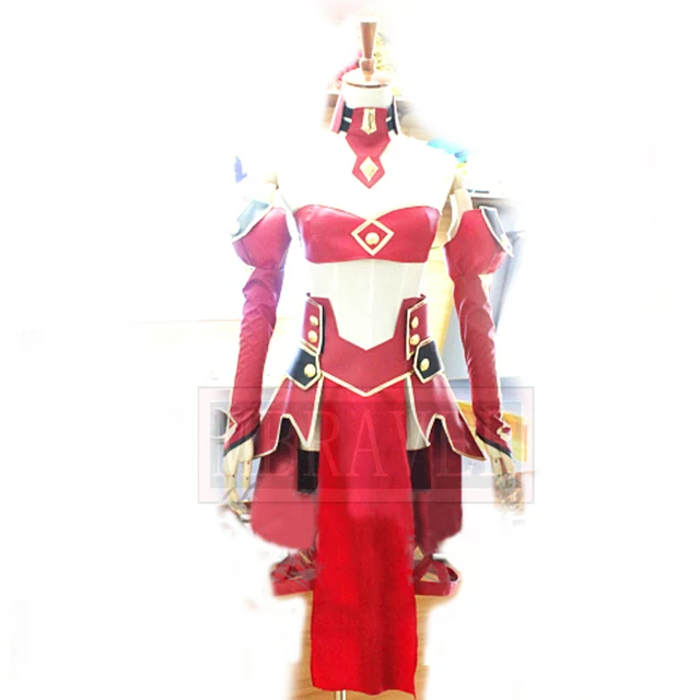 new fate apocrypha cosplay fa red saber mordred cosplay costume red