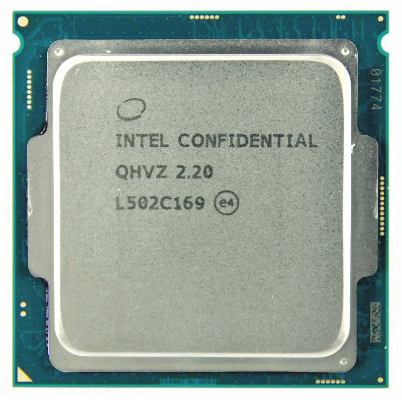

QHVZ 2.2 INTEL Engineering version ES of I5 processor CPU 2.2GHz L501 Q0 step quad core socket 1151