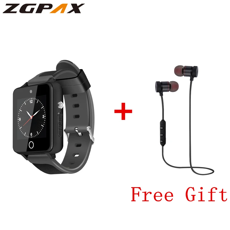 

ZGPAX S9 Smart Watch 1.54 Inch 3G Android 5.1 MTK6580 Quad Core 4GB ROM Bluetooth SmartWatch for huawei watch 2 pro