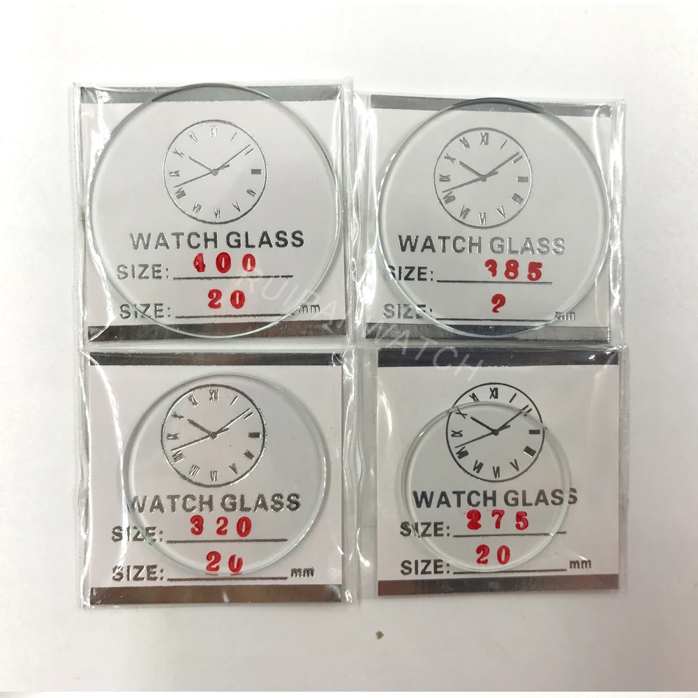 2 мм выбранный Размер 24~ 40 мм плоские минеральные круглые часы стекло аксессуары для ремонта часов кристалл 2 шт
