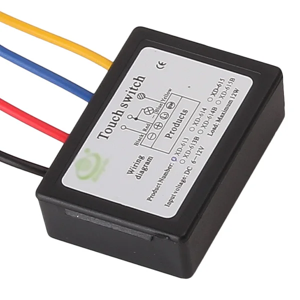 XD 613 OnOff сенсорный выключатель 6 12V DC светодиодный Ной лампы DIY аксессуары|switch for