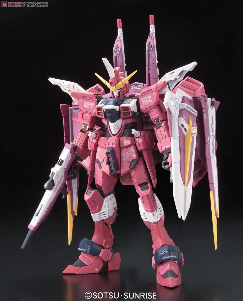 

1PCS Gunpla Bandai RG 09 1/144 ZGMF-X09A Justice Gundam Mobile Suit Assembly Model Kits education toys juguetes Robot toy