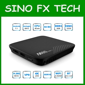 

3GB 32GB M8S PRO L Smart Android 7.1 TV Box Amlogic S912 Octa-core 4K Media Player Bluetooth 4.1 PK H96 Pro
