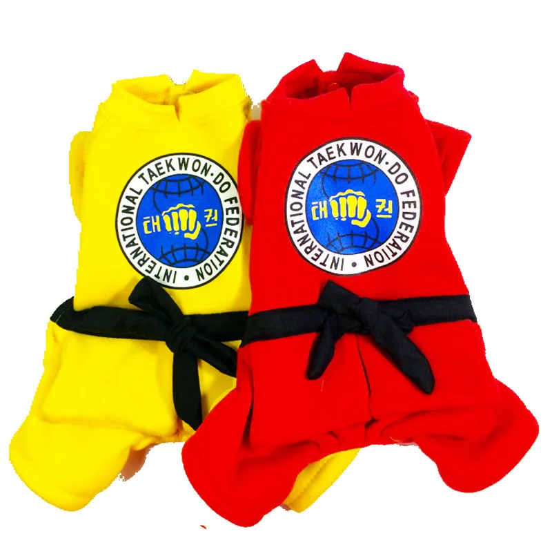font b Pet b font clothing dog font b clothes b font tetrapod movement Taekwondo