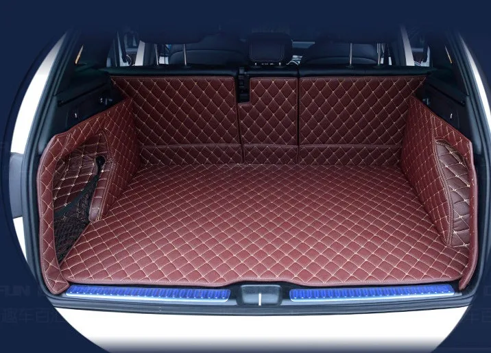 

High quality! Special trunk mats for Mercedes Benz GLC 250d 2018 durable carpets cargo liner for GLC250d 2017-2015,Free shipping