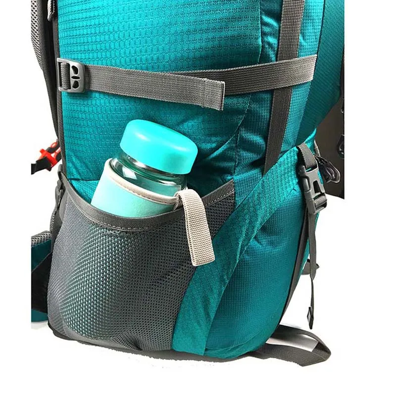 Mochila 80L para escalar al aire libre mochila táctica camping senderismo mochilas bolsa de nailon Marco de aleación de aluminio mochila de viaje - 5