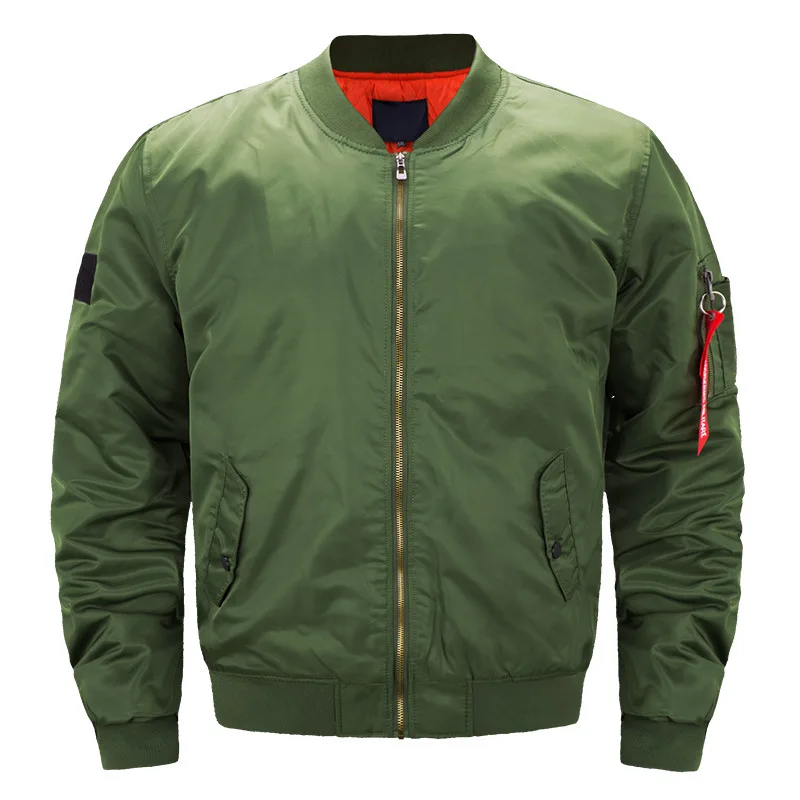 Мужская зимняя куртка большого размера, Новое поступление, парка с подкладкой, толстое пальто на молнии, осенняя верхняя одежда, теплое Мужское пальто, водонепроницаемая, плюс C91 - Цвет: Зеленый