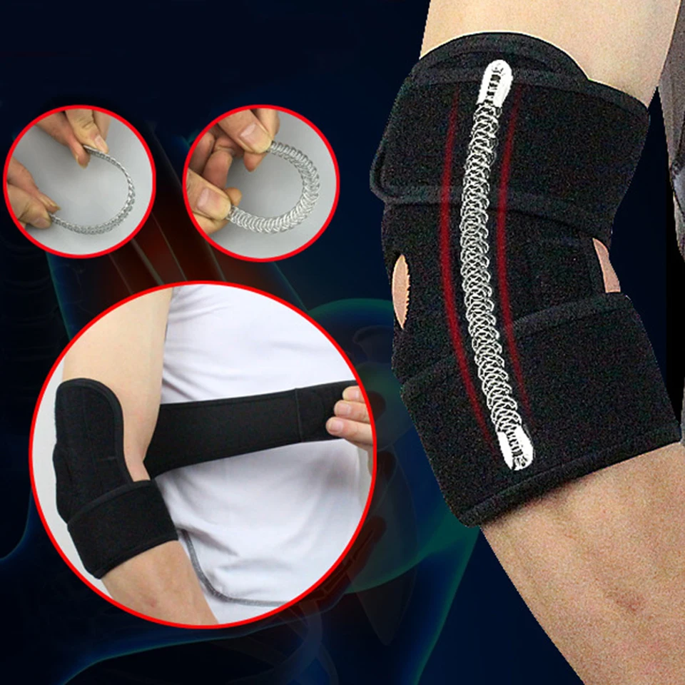 1 قطع تعديل الكوع وسادات مع الربيع دعم codera حامي الرياضة السلامة لل ciclismo رياضة التنس