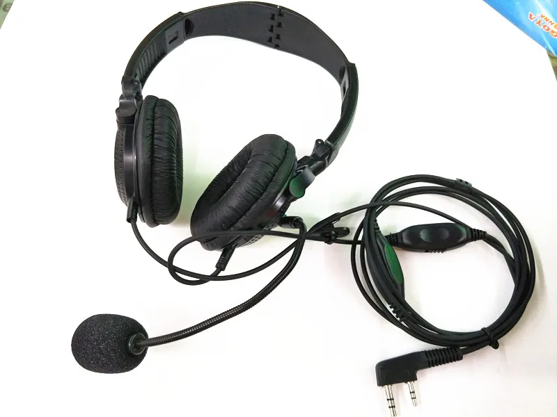 Koop Oppxun 2 pin retevis r 114 vox headset headset voor kenwood baofeng uv 5r retevis h777 tyt wouxun kg uv8d puxing twee manier radio