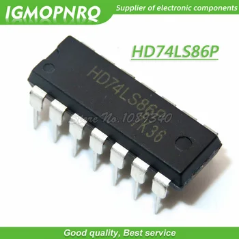 

10pcs/lot HD74LS86P HD74LS86 74LS86 DIP-14 IC Four-OR gate logic circuit chip New Original