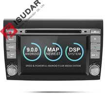 Isudar 2 Din Android 9 Car Multimedia player For Fiat Bravo 2007 2008 2009 2010 2011