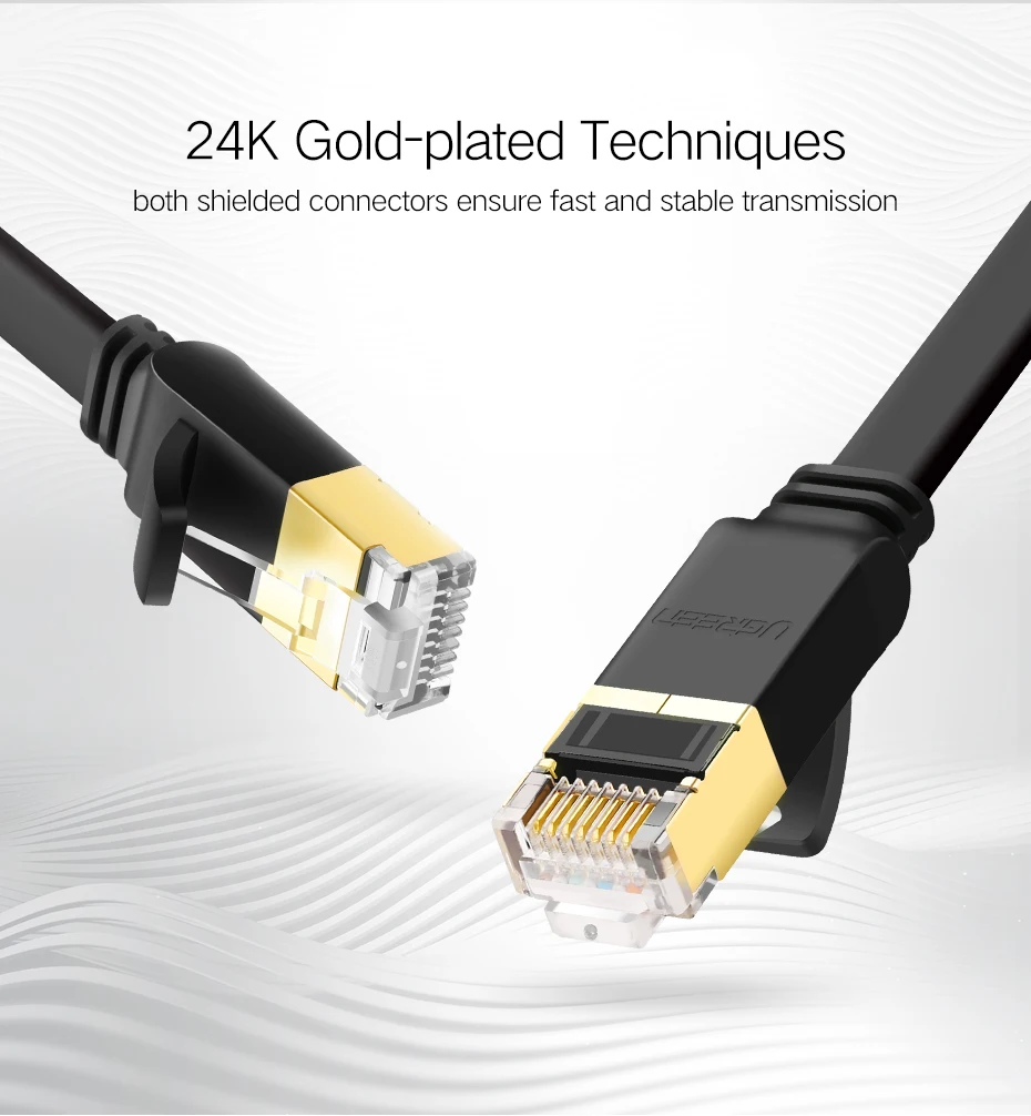 525 Fat Cable Cat 7 High Speed Network Cable For PC