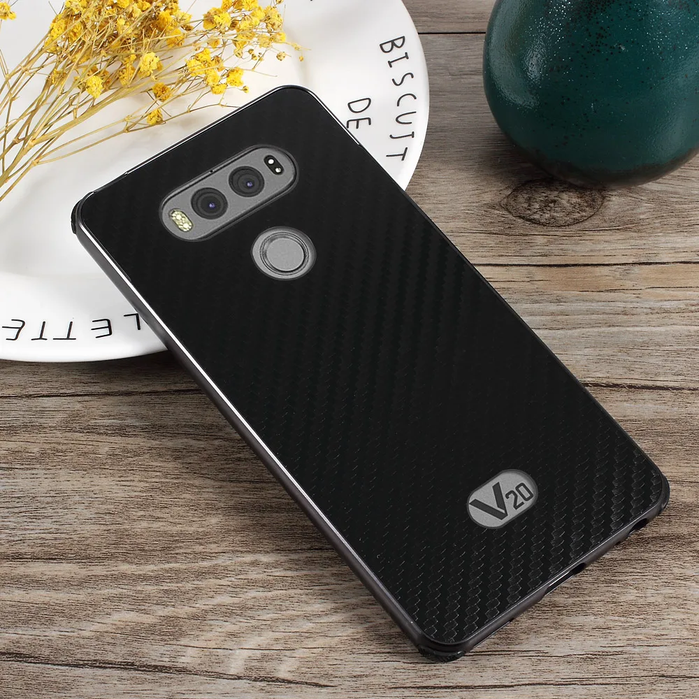 Dulcii Case Cover for LG V20 Mobile Phone Bag Aluminum Alloy Frame