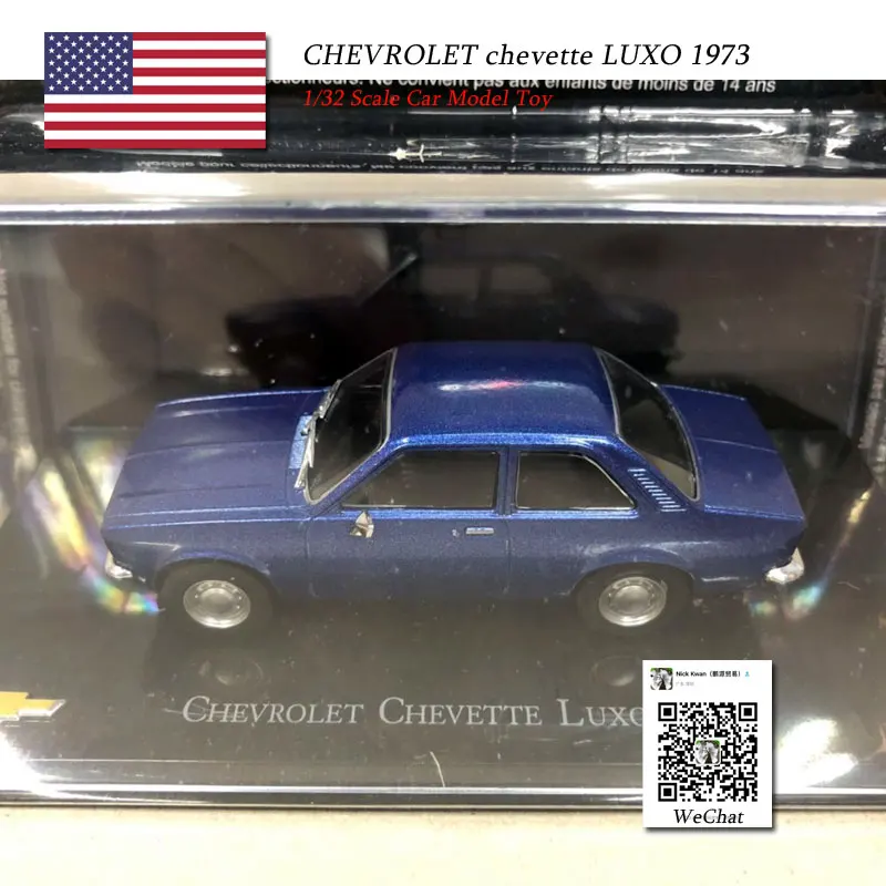 IXO 1/43 масштабная модель автомобиля игрушки CHEVROLET chevette LUXO 1973 литая металлическая модель автомобиля игрушка для коллекции, подарка, детей