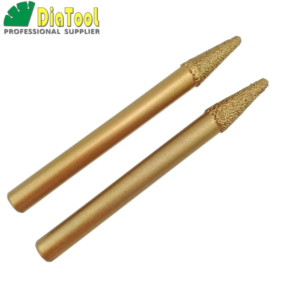 2pcs CNC STONE Engraving Bits /CNC Tool, stone carving tools, 8-3/20mm tapper ball-end cutter, angle 16 degree shipping free