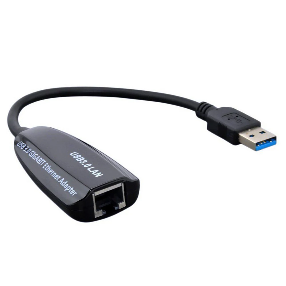 USB 3.0 to 10/100/1000 Mbps Gigabit RJ45 LAN Network Adapter