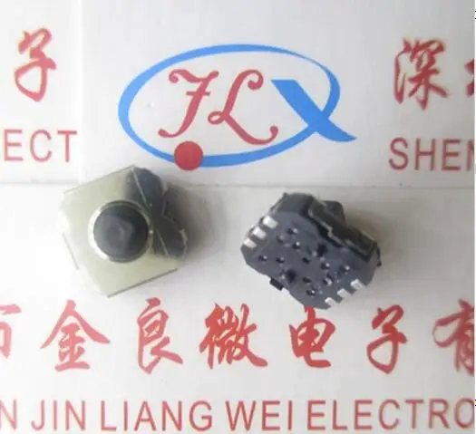 100 шт./лот SKRHABE010 SMD пять тактовых переключателей чтобы переключить нажмите на