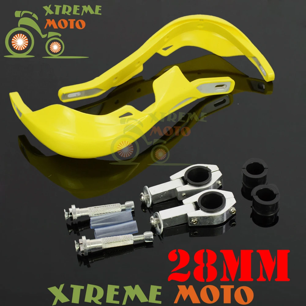 Кисточки Бар рукавицы Рука гвардии для Honda CR80 85 125R 250R 500R CRF110 150R 50 150F 230R 230F 250R 250X 250L 450R 450X Enduro - Цвет: Серебристый