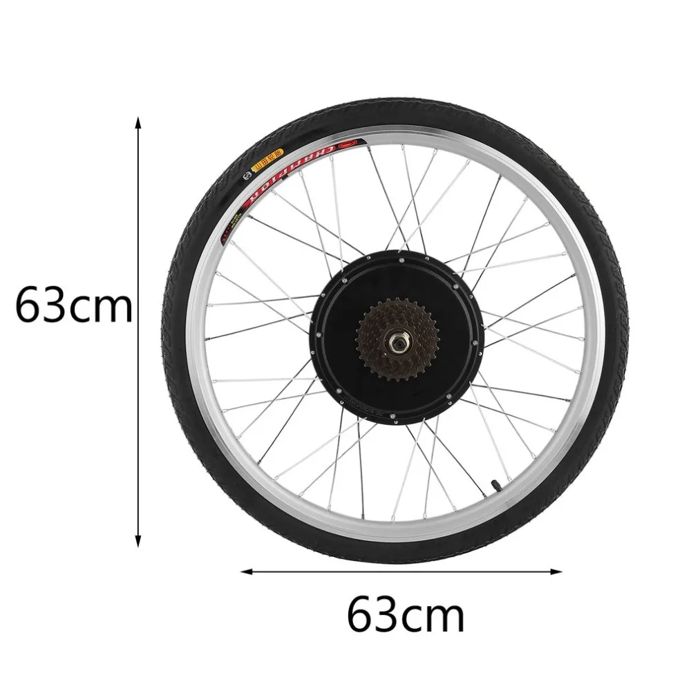 Cheap 36V 500W Powerful 26 Inch Electric Bicycle E-Bike Motor Conversion Kit Rear Wheel Cycling Hub Bike Accessories 4