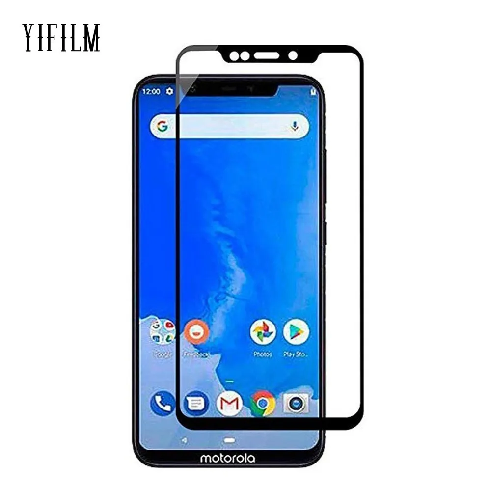 0 3 мм 2.5D полный экран 9H закаленное стекло для Motorola One Power Защитная пленка защиты