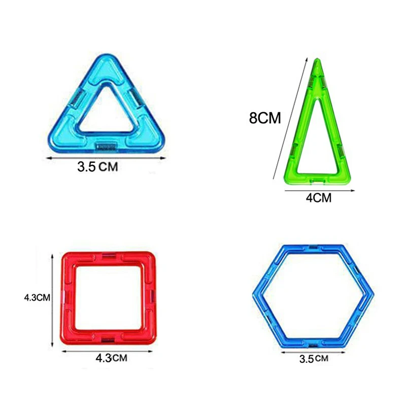78-36 шт. Мини Магнитный конструктор, набор для строительства, Обучающие кирпичи, магнитные модели, строительные блоки, развивающие игрушки для детей