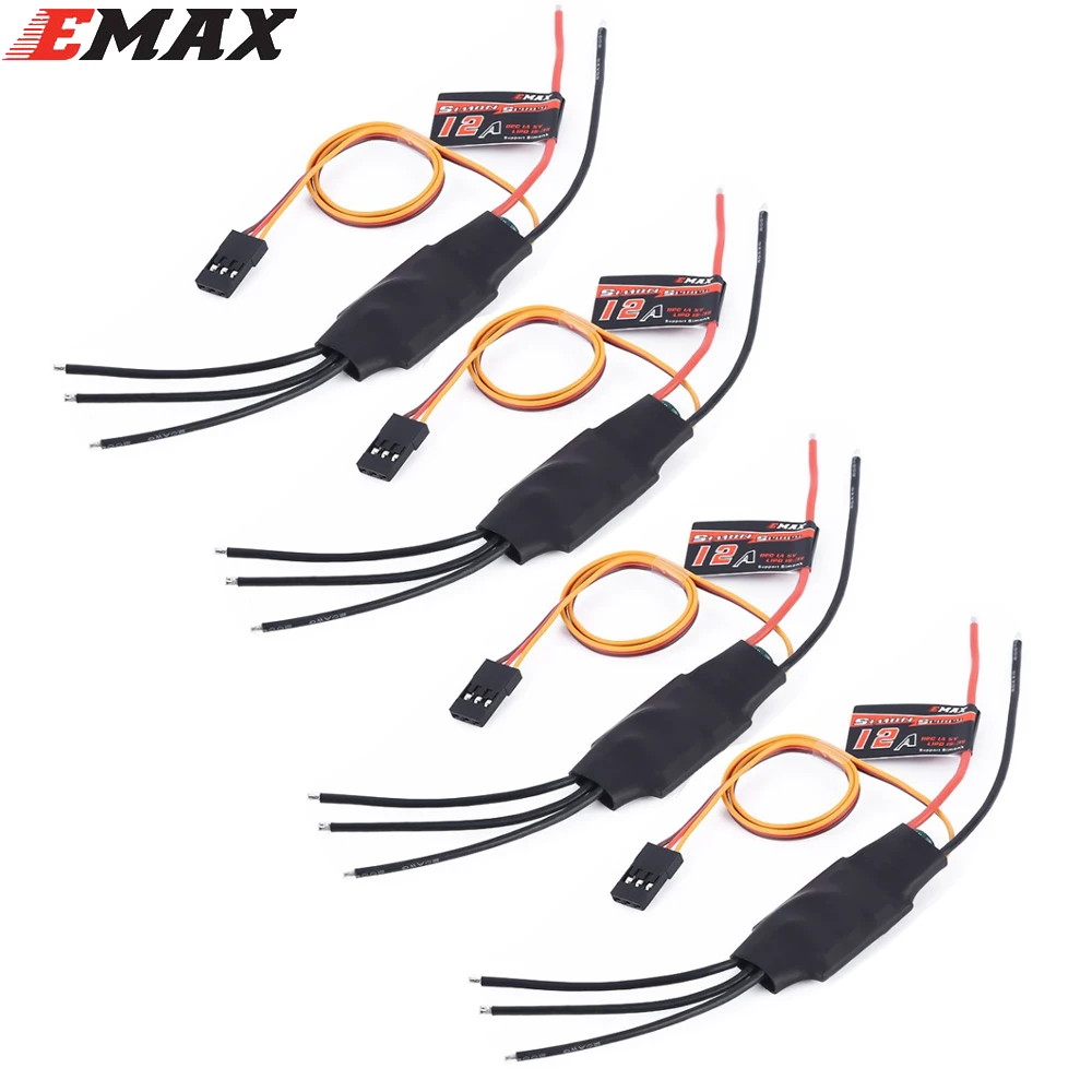4 шт./лот Emax Simonk Series 12A 20A 30A ESC для квадрокоптера QAV250 F450 F500 F550 Радиоуправляемый