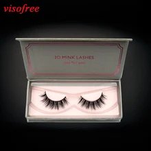 Visofree ресницы 3D норковые ресницы ручной работы накладные ресницы среднего объема норковые ресницы безжалостные многоразовые ресницы