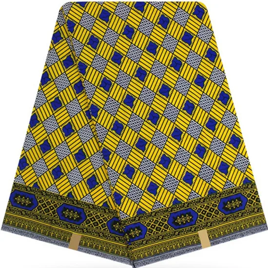 Tissus воск африканская восковая печатная ткань Высококачественная Анкара ткань африканская ткань для одежды 6 ярдов хлопковая ткань HH-B246