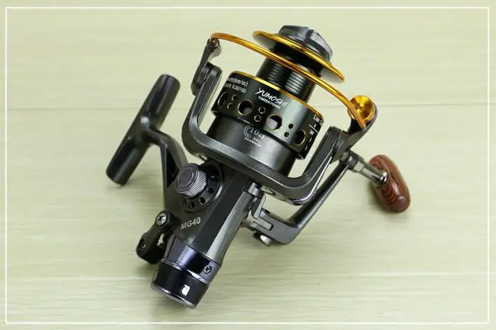 Carretel de Pesca Carretilha de Pesca Roda de Metal Spinning Bobinas Duplo Freios Lago Rio Mar Carpa Ferramentas Engrenagem 12 fiação de alta velocidade para carretel de