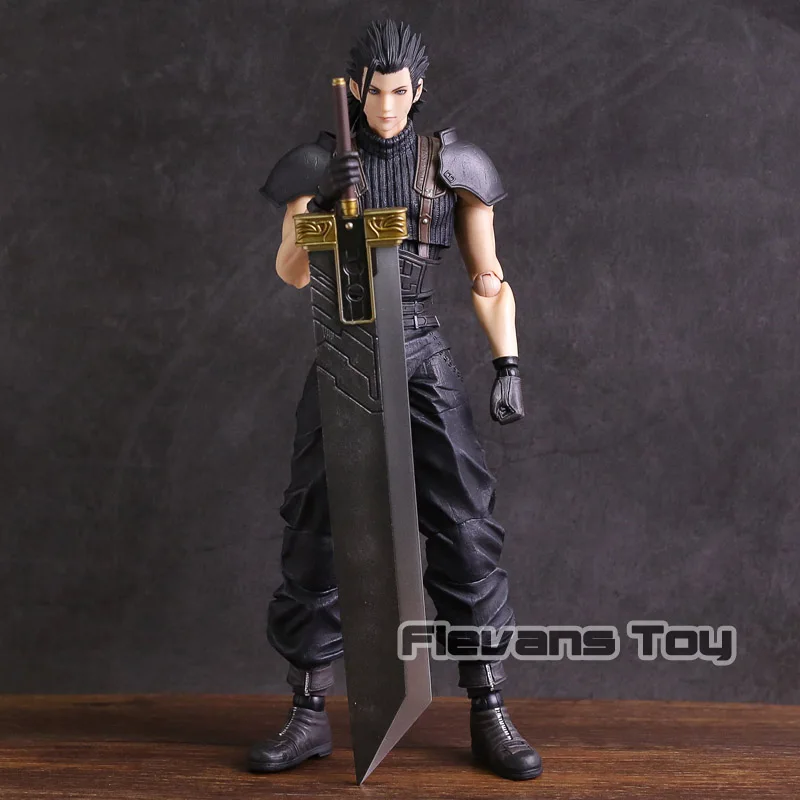 

Genuine Play Arts KAI Final Fantasy VII Crisis Core Zack Fair PVC Action Figure Collectible Model Toy