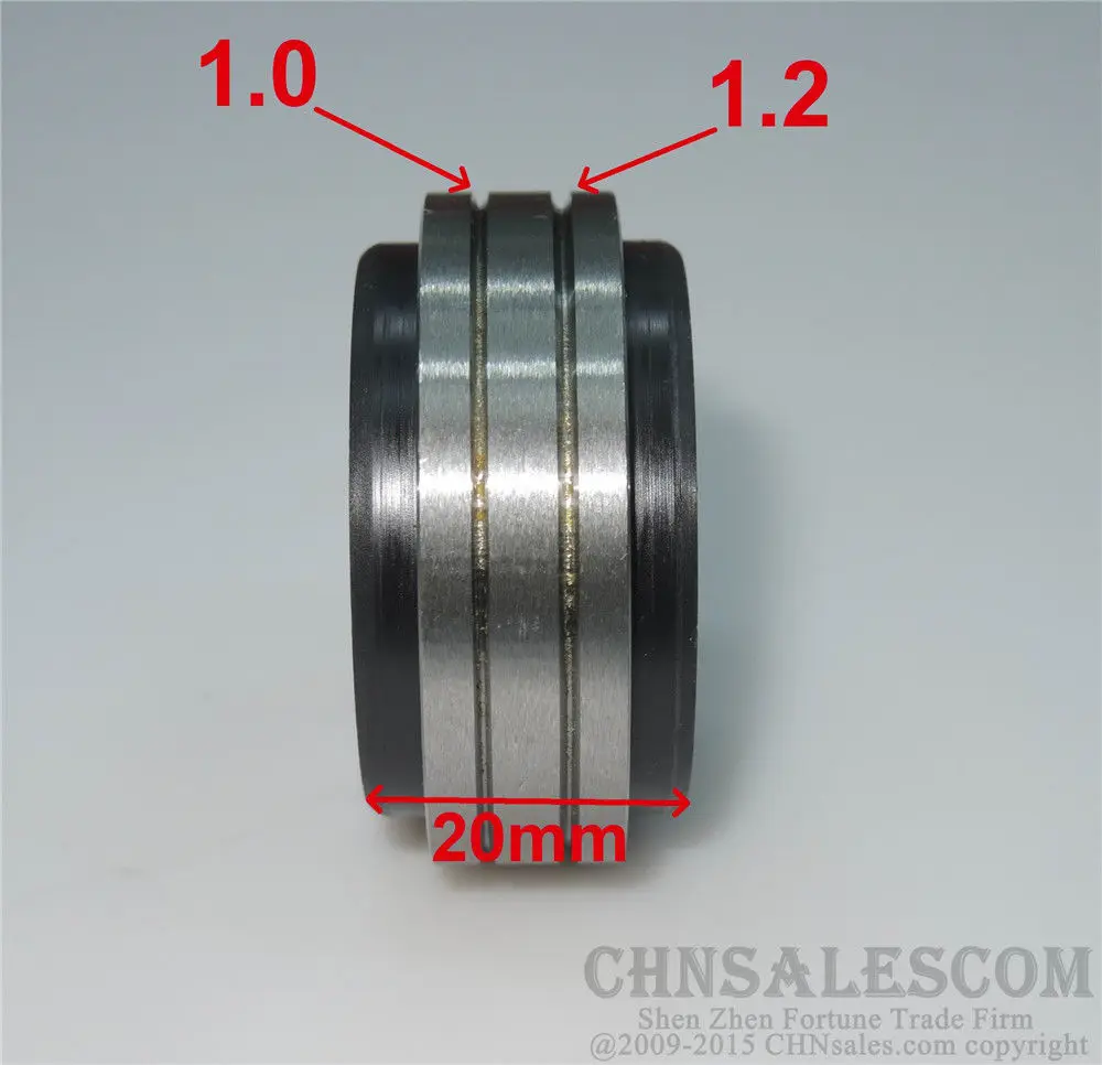 CHNsalescom ролик подачи провода V паз 1,0-1,2 диаметр 42,5 мм для MIG mag сварочный аппарат