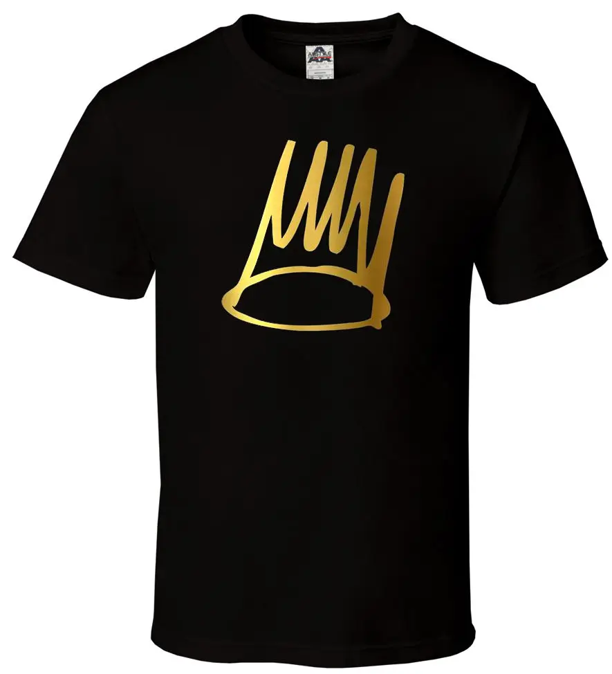 J Cole DreamVille negro camiseta registros Rap JCole Hip Hop Saint