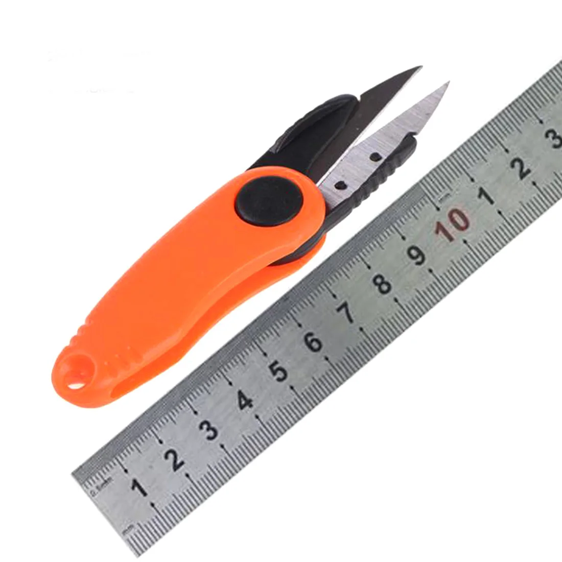 

Stainless Steel Shrimp-Shaped Portable Fishing Multi-function Plastic Scissors Line Cutter Gear Folding Fishing Use Equipment