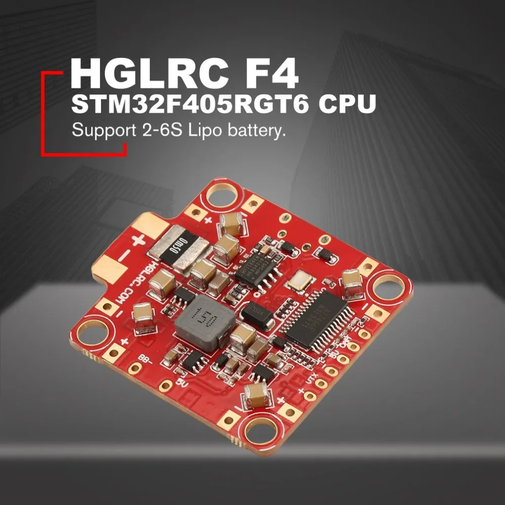 

HGLRC F4 FLAME V2 2-6S Lipo Flight Controller FC Betaflight OSD 5V BEC for RC Racing Quadcopter Drone Aircraft UAV