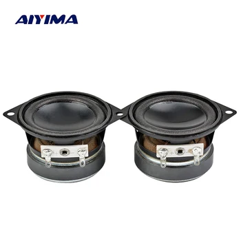 

AIYIMA 2Pcs Audio Portable Full Range Fever Bass Speakers 8 Ohm 10W DIY Bluettoth Speaker Home Theater Sound System For Logitech