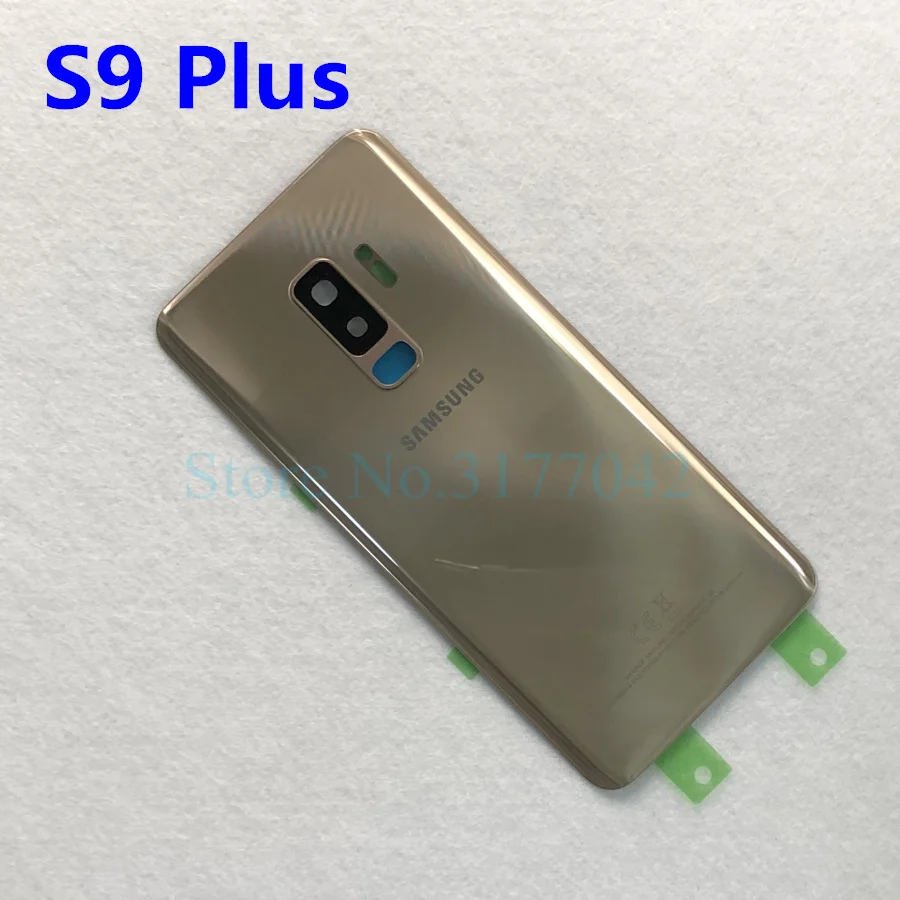 Чехол для задней батареи S9 для samsung Galaxy S9 Plus S9+ G965 G965F G965FD S9 G960 G960F G960FD задний стеклянный чехол+ Инструменты