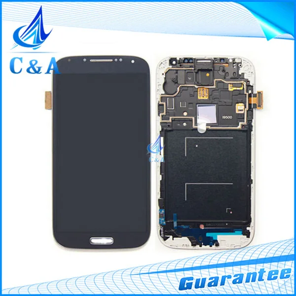 

5pcs DHL/EMS Post tested replacement parts screen for samsung galaxy s4 i9500 i9505 lcd display with touch digitizer+frame