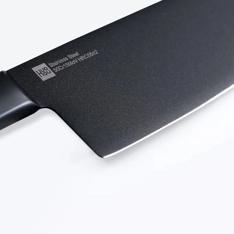 Xiaomi Original Huohou Kitchen Knife Stainless Steel Knife Knives Cook Set 7 Inch Material 50Cr15MoV HRC 55 for Mi Home Dropship
