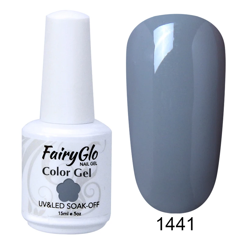 FairyGlo флуоресцентный неоновый УФ-гель для ногтей Дизайн ногтей гель лак замачиваемый Vernis полуперманентный лак для ногтей 15 мл - Цвет: 1441