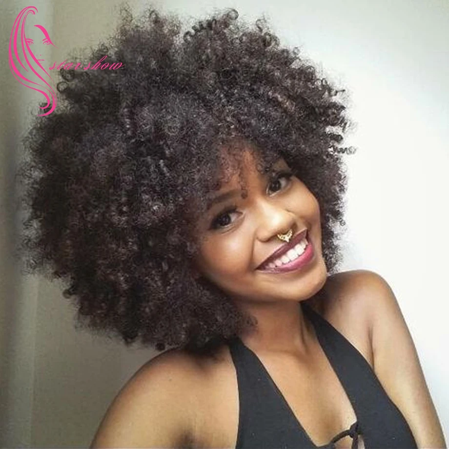 Brazilian Kinky Curly Virgin Hair 3 Bundles Afro Kinky Curly Hair ...