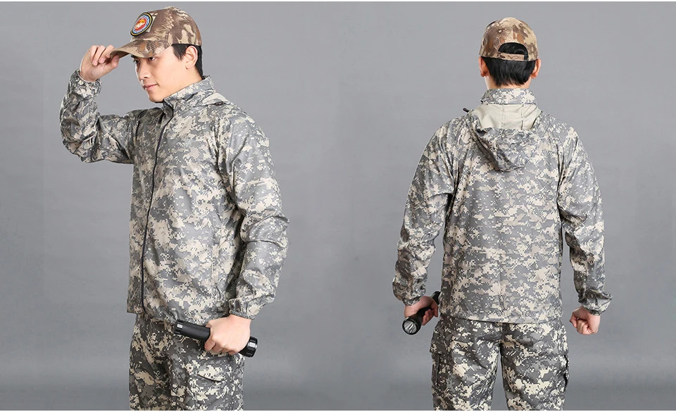 S. ARCHON летние легкие военные кожаные куртки Мужская ветровка водонепроницаемые тактические плащи с капюшоном ветрозащитная армейская верхняя одежда