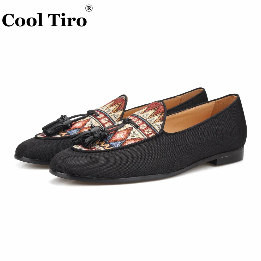 black canvas Loafers (3)
