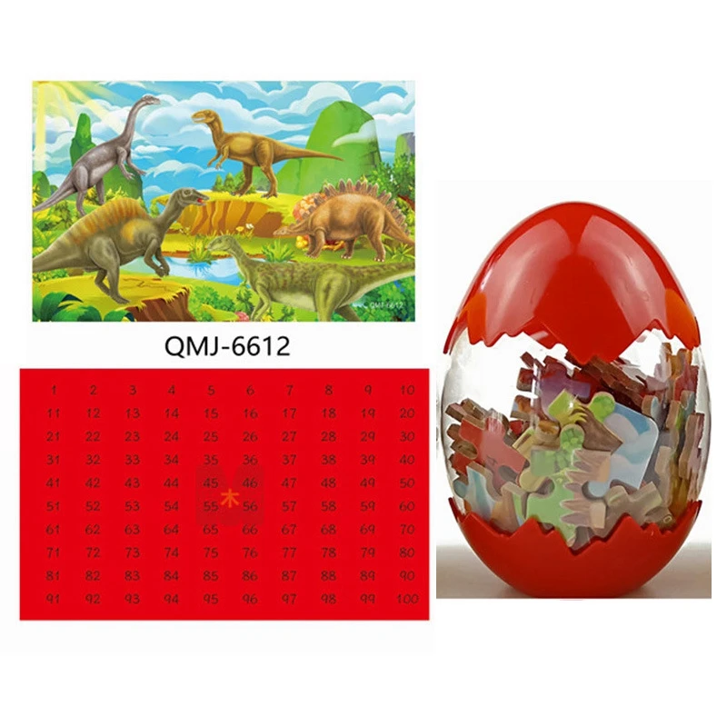 60 шт. детские игрушки-пазлы мир Юрского периода Динозавр яйца деревянные 3D головоломки обучающая игрушка деревянные игрушки для детей пазлы подарок - Цвет: MP408